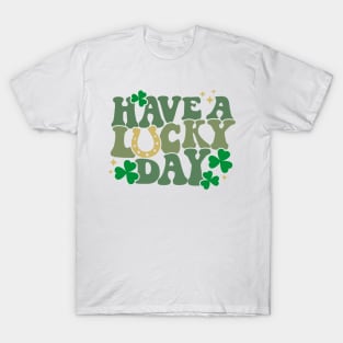 Have A Lucky Day Irish Clover T-Shirt